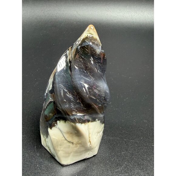 Natural Volcano Agate Flame Polished Healing Crystal Stone 328g 4" UVs - Picture 4 of 15